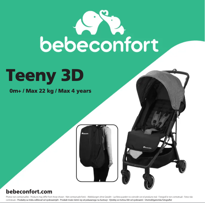 Page n°1 - Manuel utilisateur Bebe Confort Teeny 3D