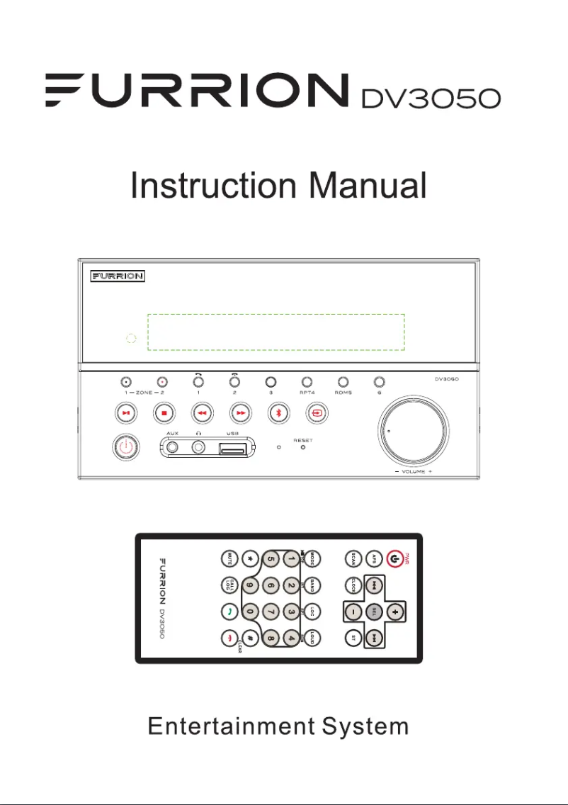 Page 1 de la notice Manuel utilisateur Furrion DV3050-SB