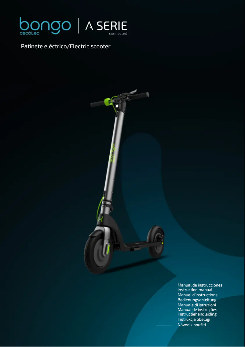 Page 1 de la notice Manuel utilisateur Cecotec Bongo Serie A Connected