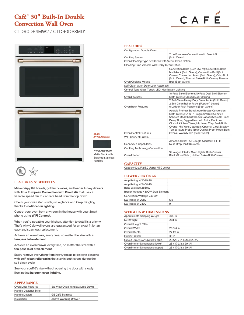 Image de la première page du manuel de l'appareil CTD90DP3MD1