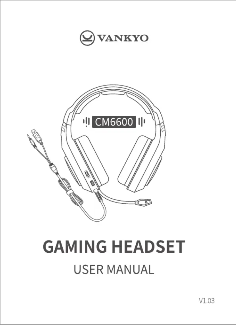 Image de la première page du manuel de l'appareil CM6600