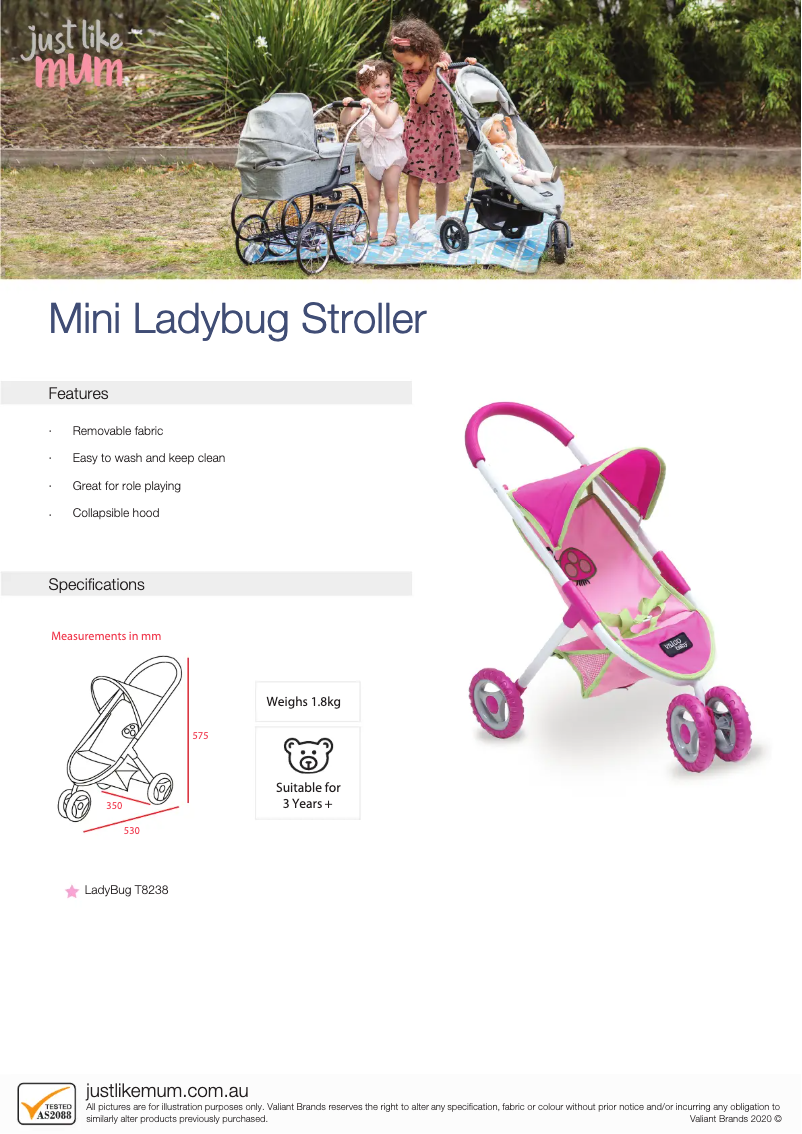 Image de la première page du manuel de l'appareil Mini Lady