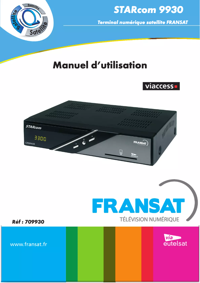 Page n°1 - Manuel utilisateur STARcom 9930