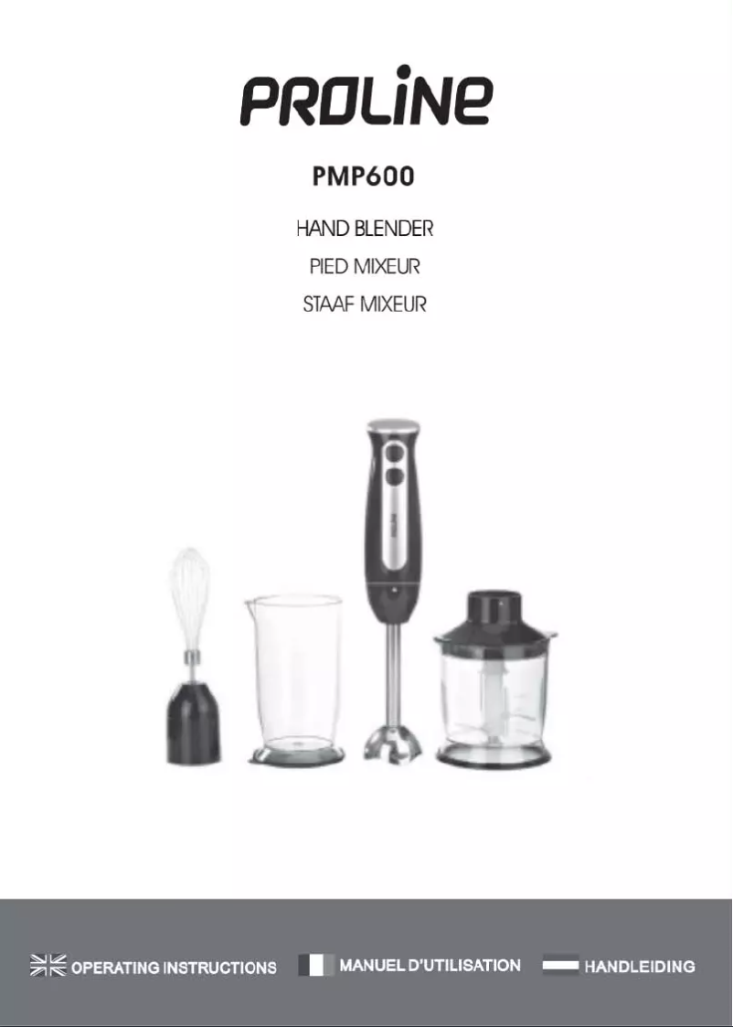 Página 1 del manual Manual de usuario Proline PMP600