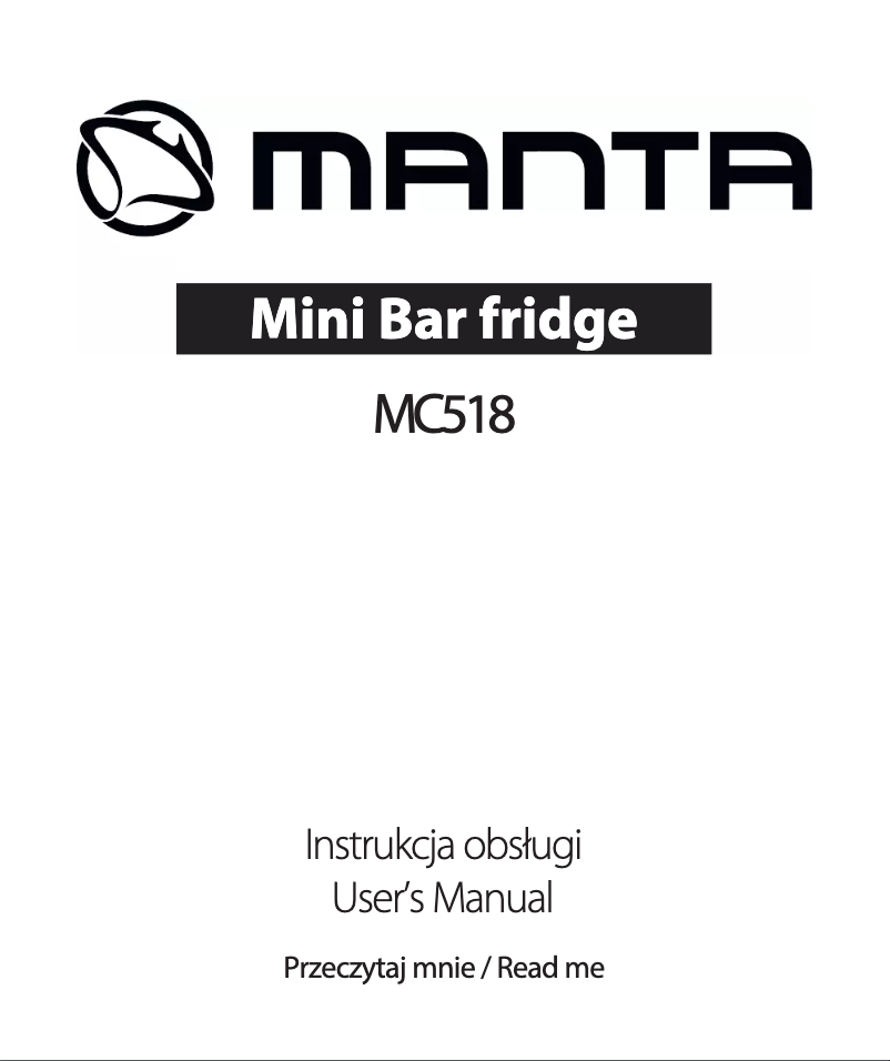 Page n°1 - Manuel utilisateur Manta MC518