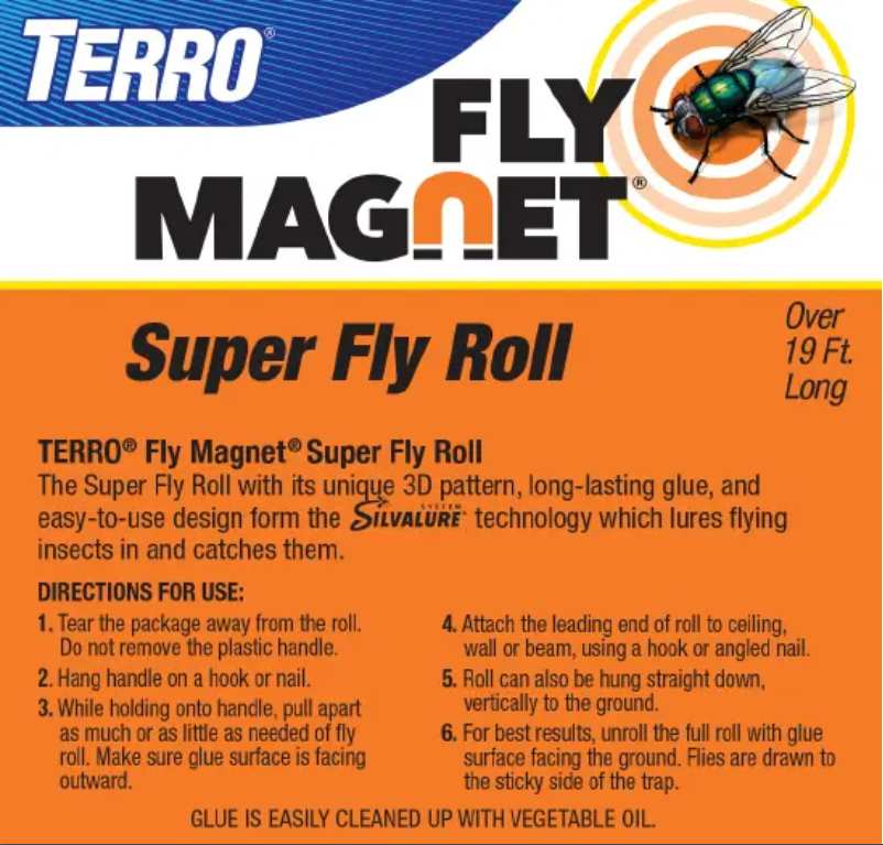 Page n°1 - Manuel utilisateur Terro Fly Magnet Super Fly Roll