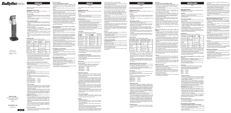 Image de la première page du manuel de l'appareil Super-X E996E