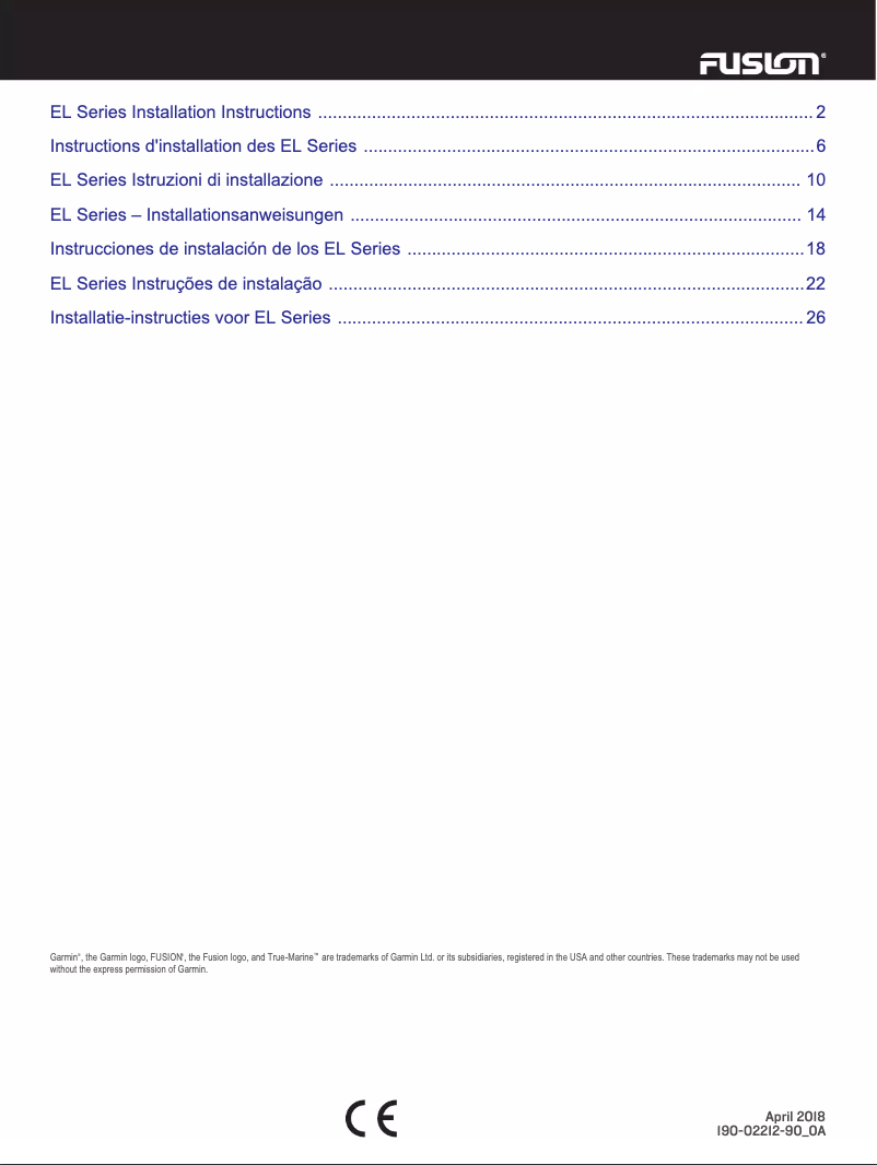 Image de la première page du manuel de l'appareil EL-F651W