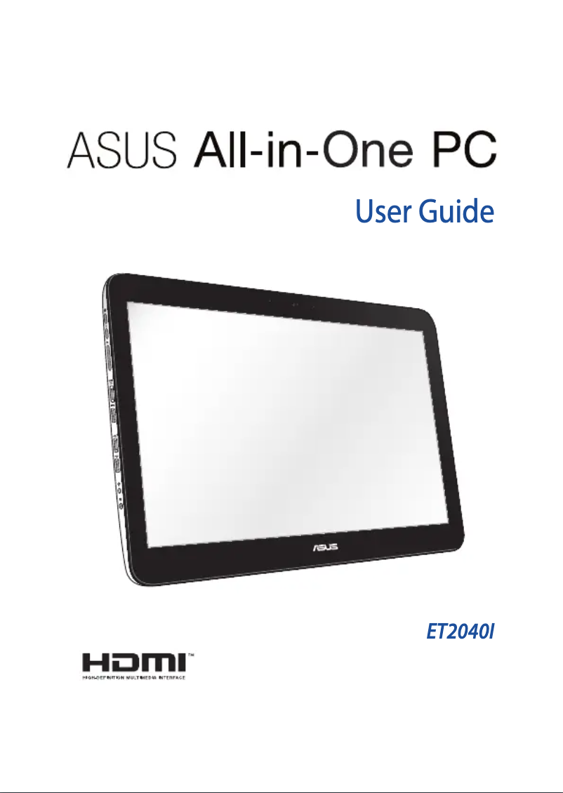 Page n°1 - Manuel utilisateur Asus 90PT0151-M00490