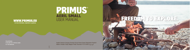 Página 1 del manual Manual de usuario Primus Aeril Small