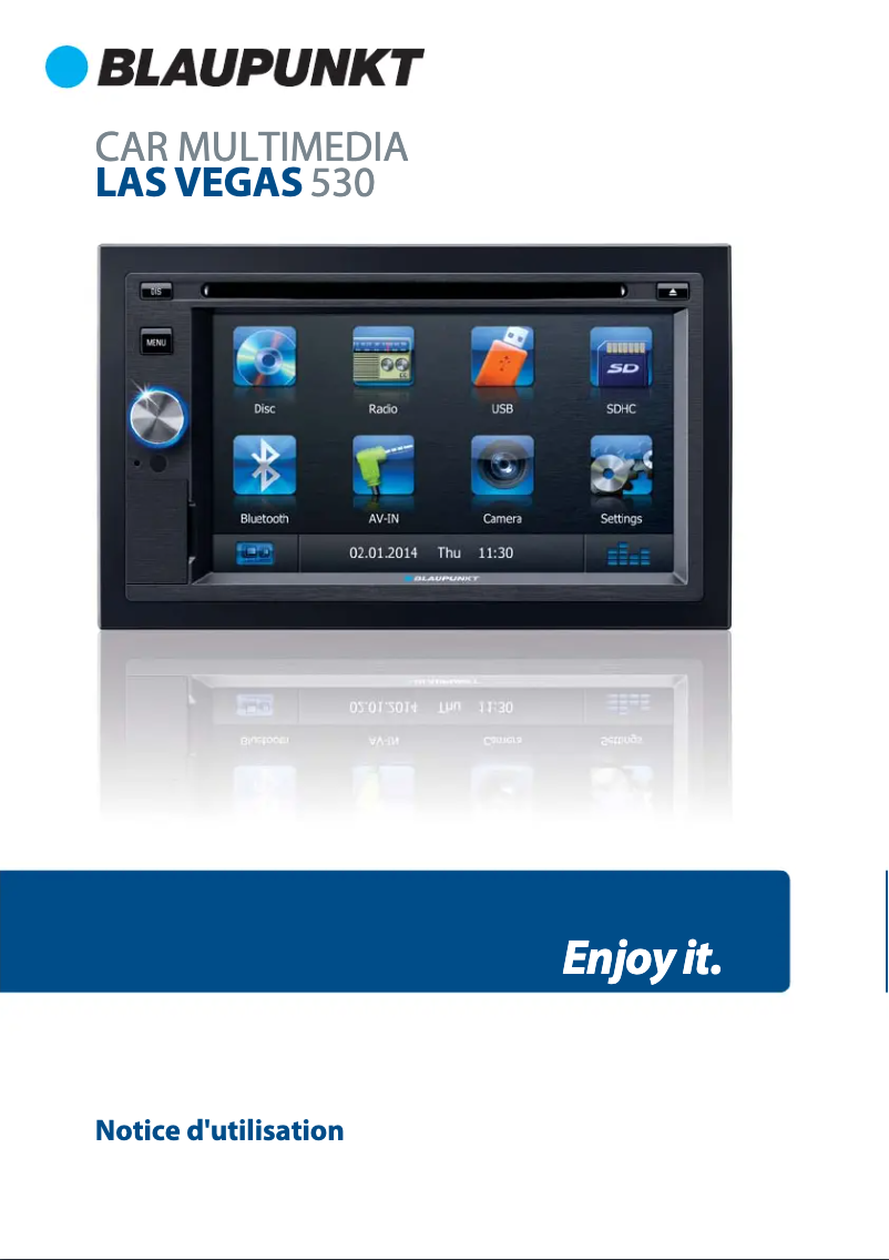 Page 1 de la notice Manuel utilisateur Blaupunkt Las Vegas 530