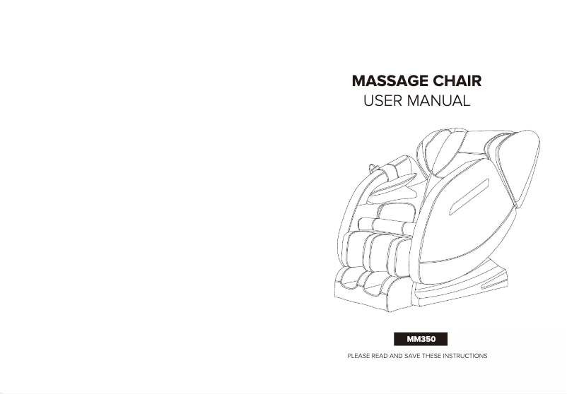 Page n°1 - Manuel utilisateur Real Relax MM350