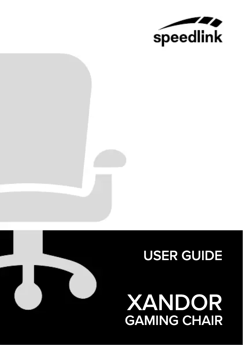 Page 1 de la notice Manuel utilisateur Speed-Link Xandor SL-660005-BKRD