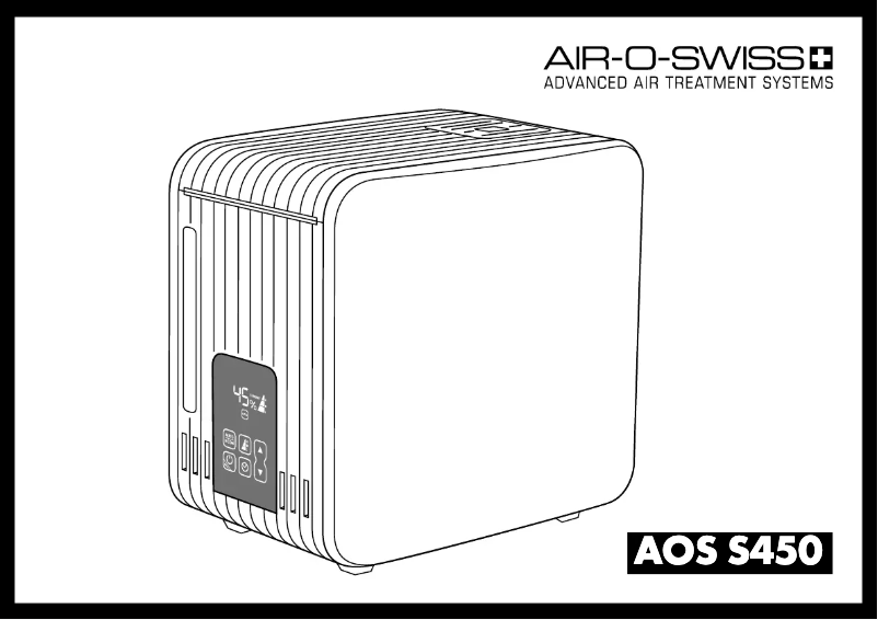 Page n°1 - Manuel utilisateur Air-O-Swiss AOS S450