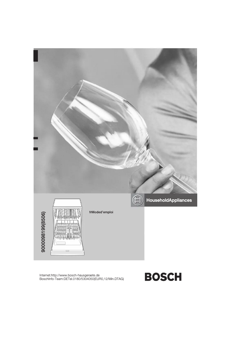 Page 1 de la notice Manuel utilisateur Bosch SGD55E02EU