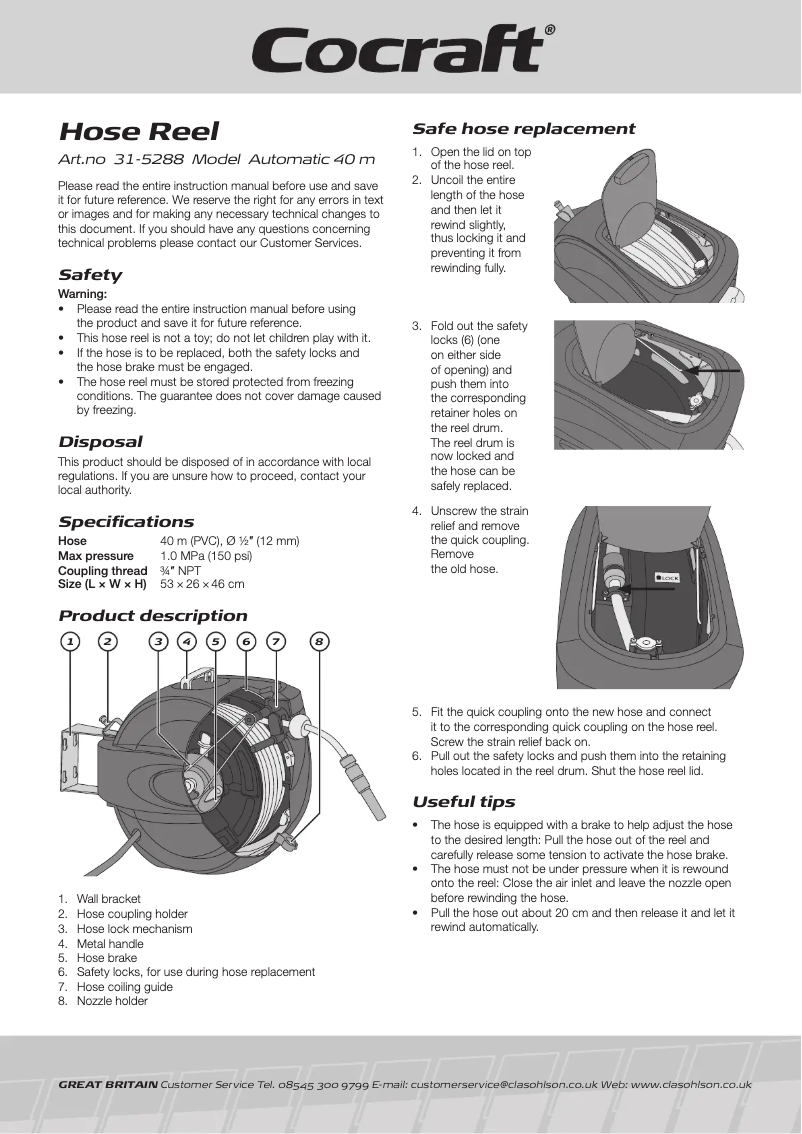 Image de la première page du manuel de l'appareil 31-5288