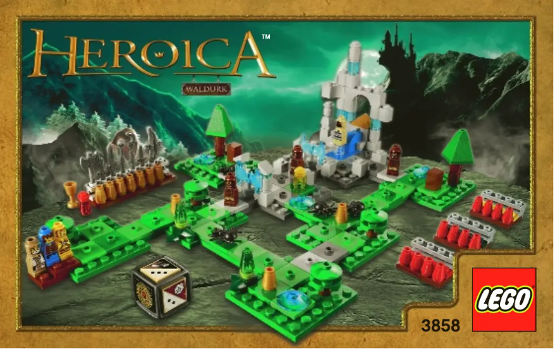 Page 1 de la notice Manuel utilisateur Lego Heroica Waldurk Forest
