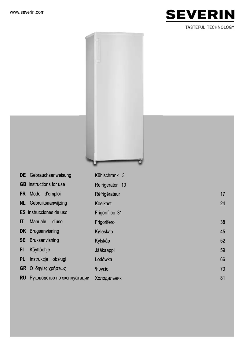 Image de la première page du manuel de l'appareil KS 9822