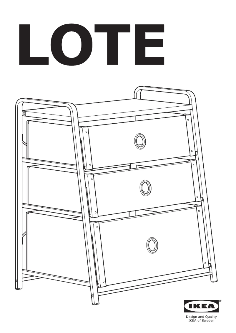 Image de la première page du manuel de l'appareil LOTE 302.937.23