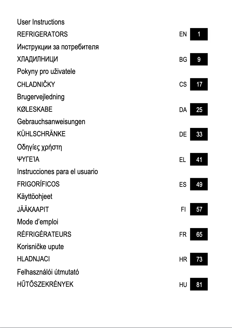 Image de la première page du manuel de l'appareil CBL3518ECM