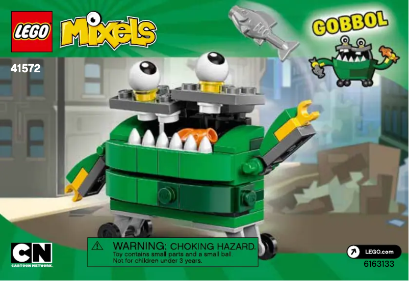Page n°1 - Manuel utilisateur Lego Mixels 41572
