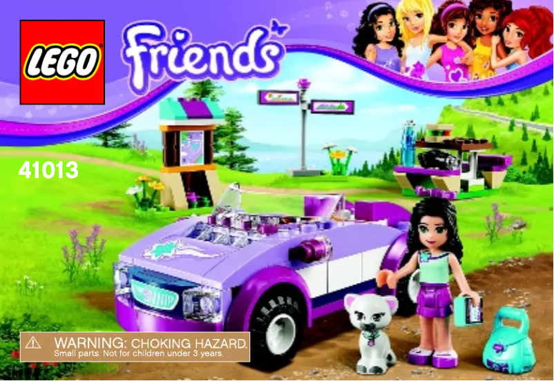 Page n°1 - Manuel utilisateur Lego Friends 41013