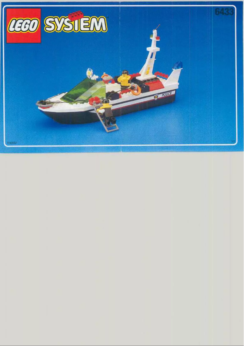 Page n°1 - Manuel utilisateur Lego City 6433