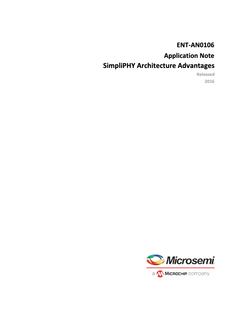Page 1 de la notice Manuel utilisateur Microchip VSC8522
