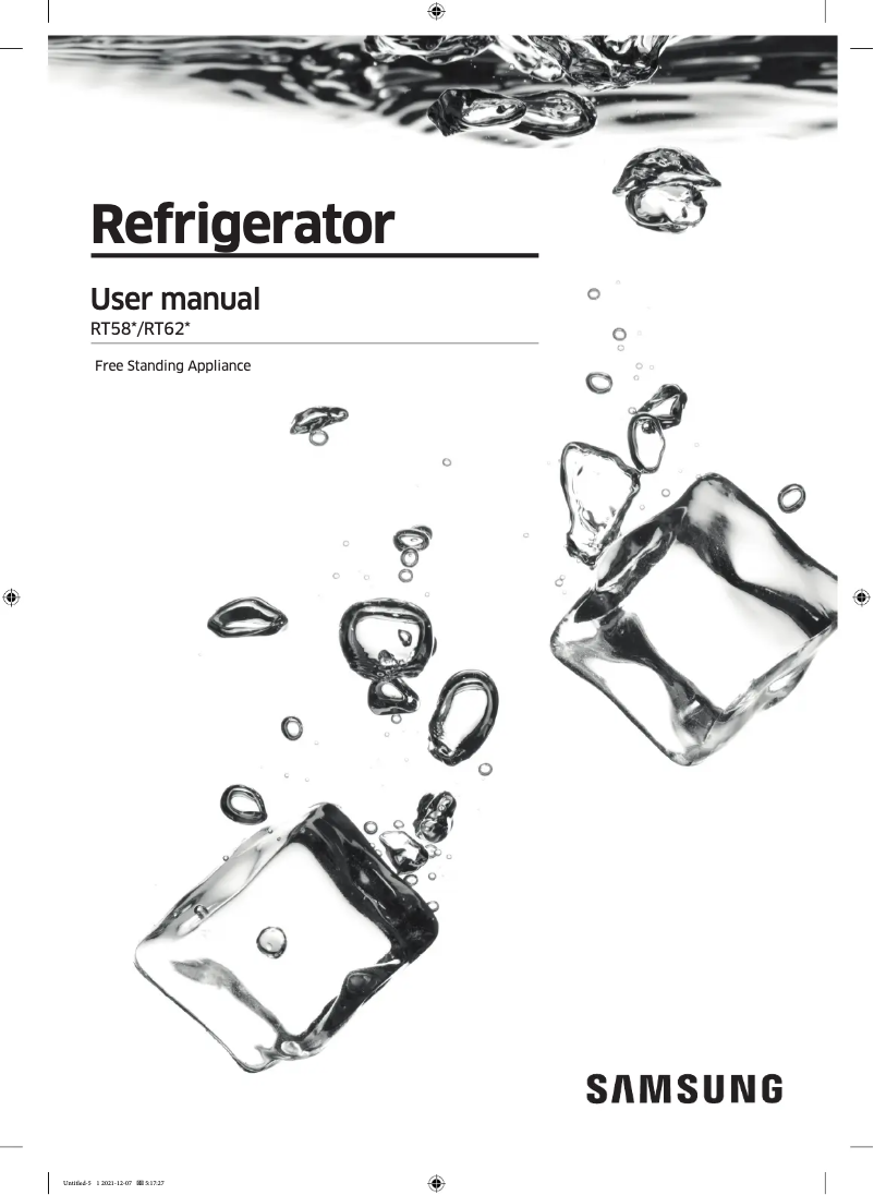 Image de la première page du manuel de l'appareil RT62K7515BS/ES