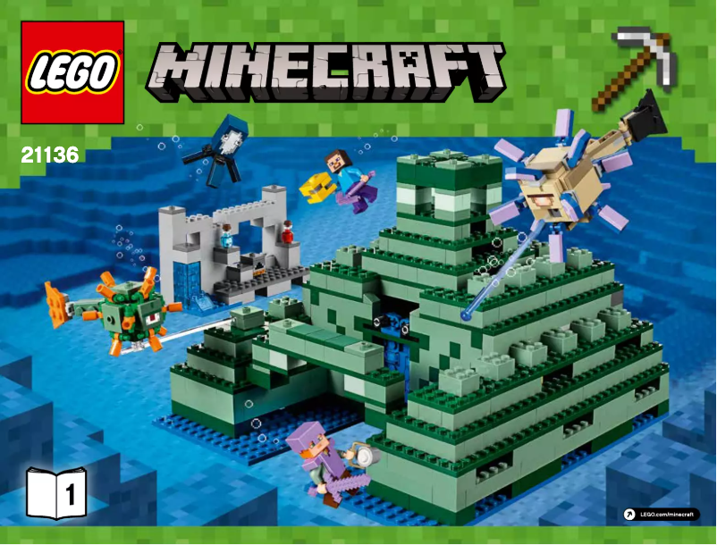 Image de la première page du manuel de l'appareil Minecraft 21136