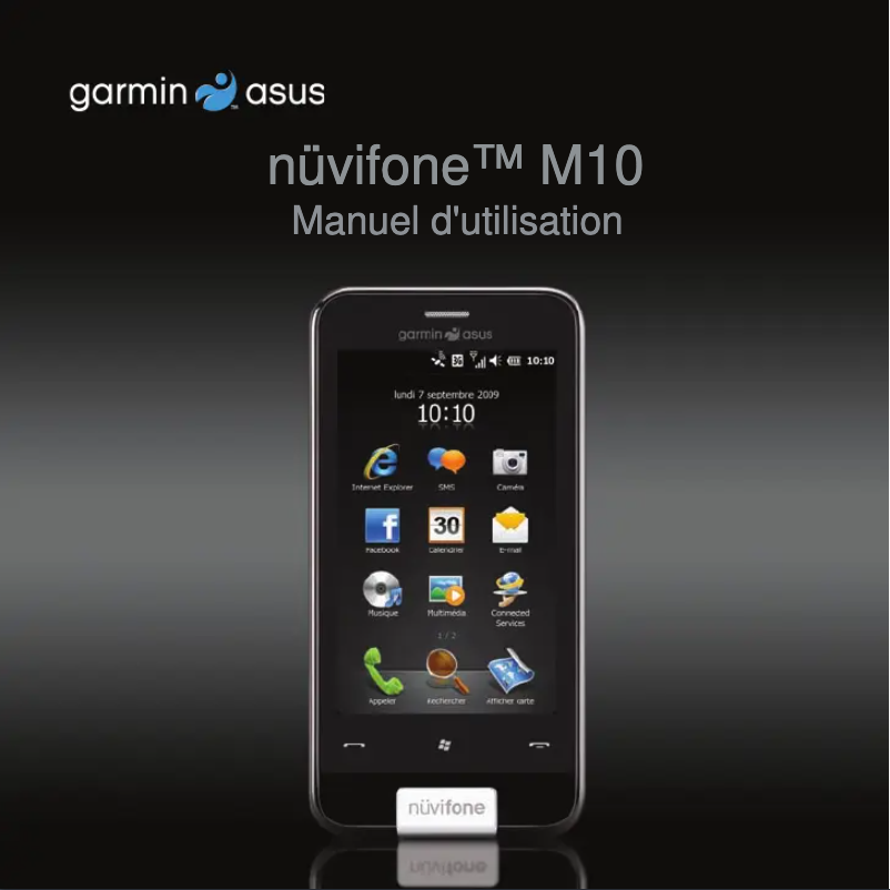 Page n°1 - Manuel utilisateur Asus Nuvifone M10