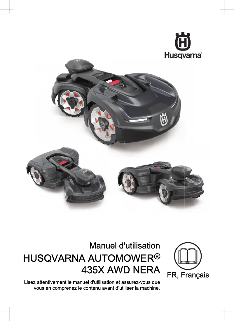 Page n°1 - Manuel utilisateur Husqvarna Automower 435X AWD