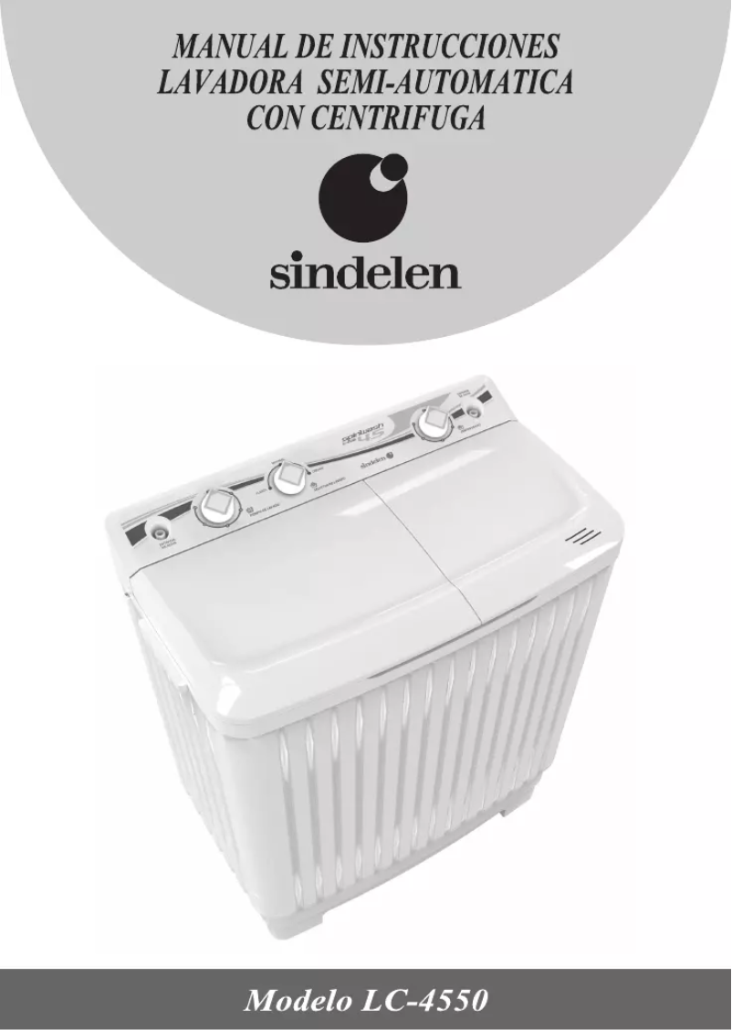 Page n°1 - Manuel utilisateur Sindelen LC-4550