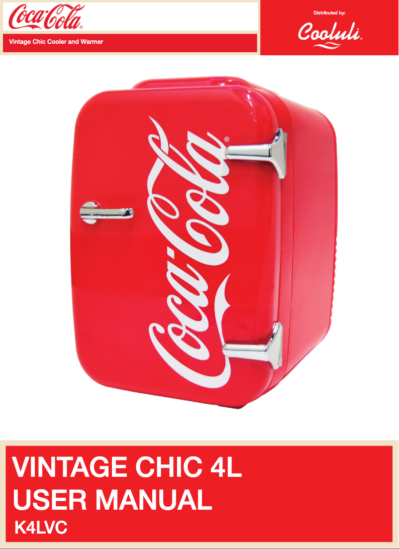 Imagen de la primera página del manual del dispositivo K4LVC