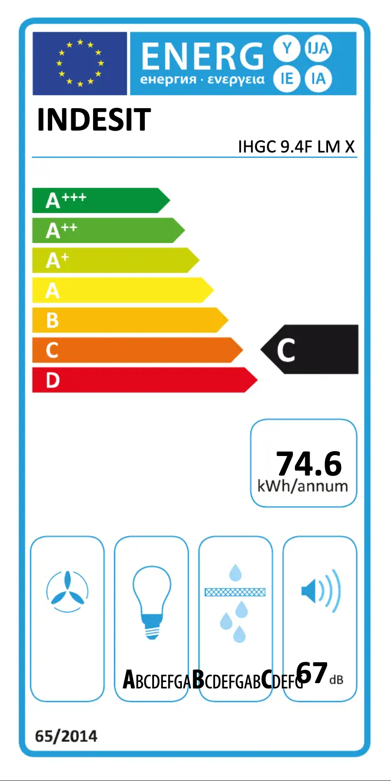 Image de la première page du manuel de l'appareil IHGC 9.4F LM X