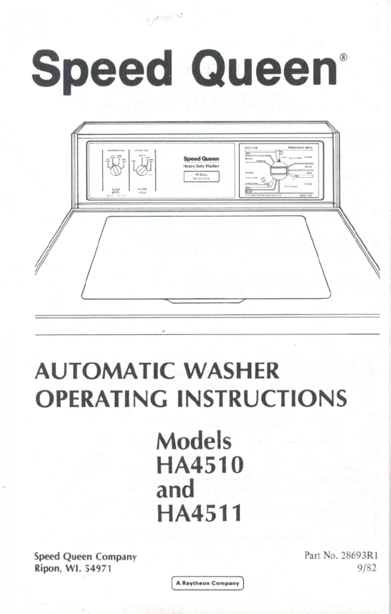 Image de la première page du manuel de l'appareil HA4511