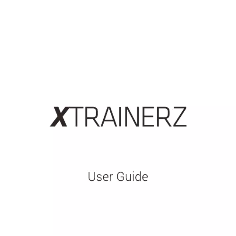 Page 1 de la notice Manuel utilisateur Shokz Xtrainerz