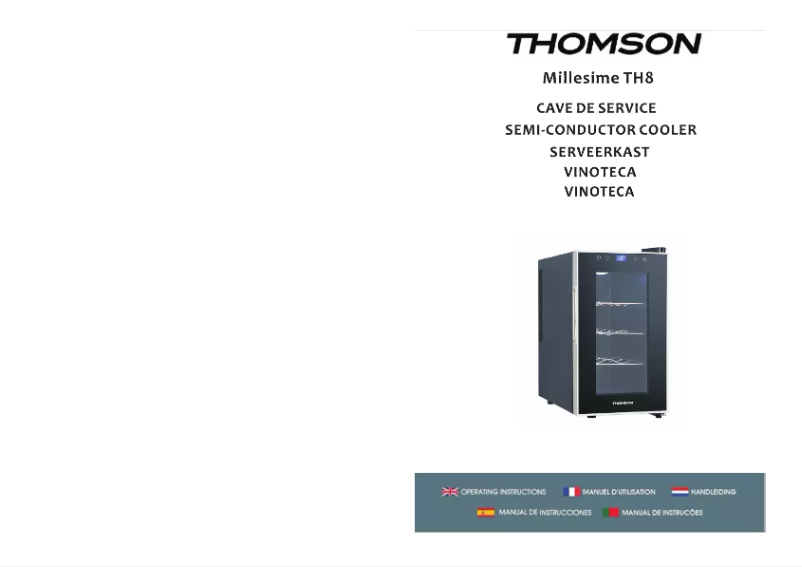 Page n°1 - Manuel utilisateur Thomson Millesime TH8