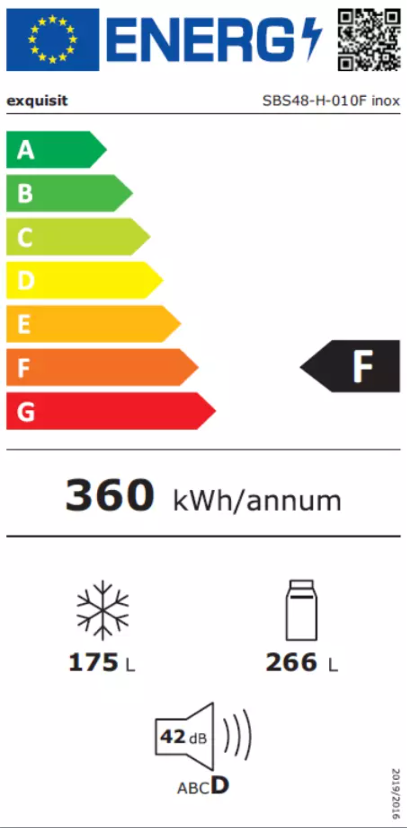 Image de la première page du manuel de l'appareil SBS48-H-010FI