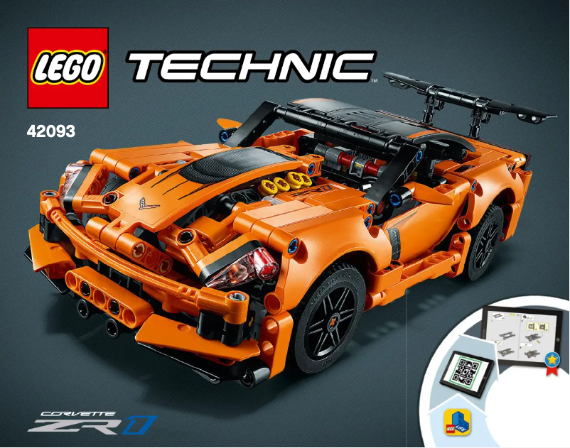 Page 1 of the manual User Manual Lego Technic 42093