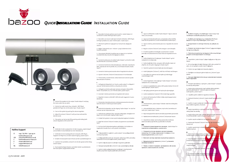 Image de la première page du manuel de l'appareil 23475