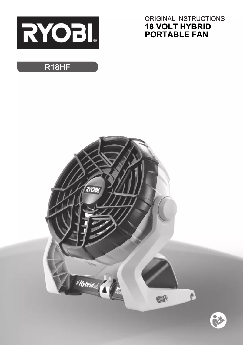 Image de la première page du manuel de l'appareil One+ R18HF