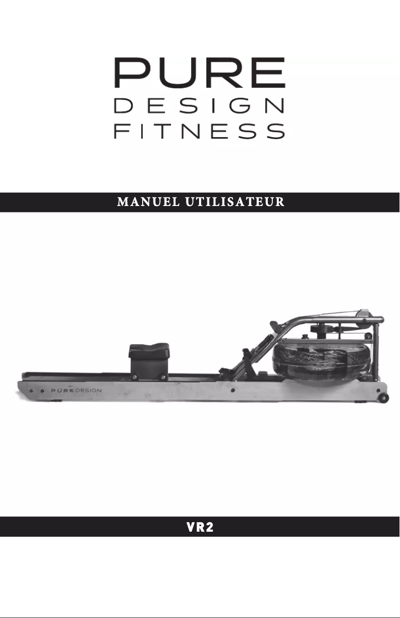 Page 1 de la notice Manuel utilisateur Pure VR2