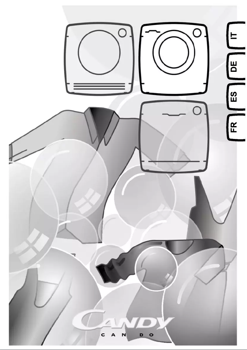 Page n°1 - Manuel utilisateur Candy GVSW 486T/5-S