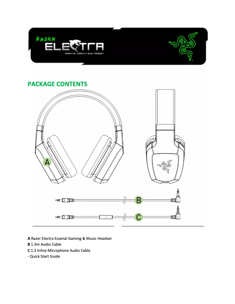 Image de la première page du manuel de l'appareil Electra