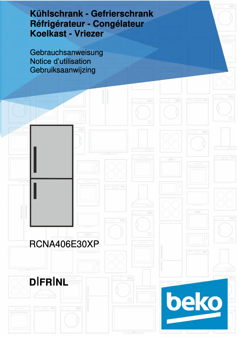 Image de la première page du manuel de l'appareil RCNA406E30XP