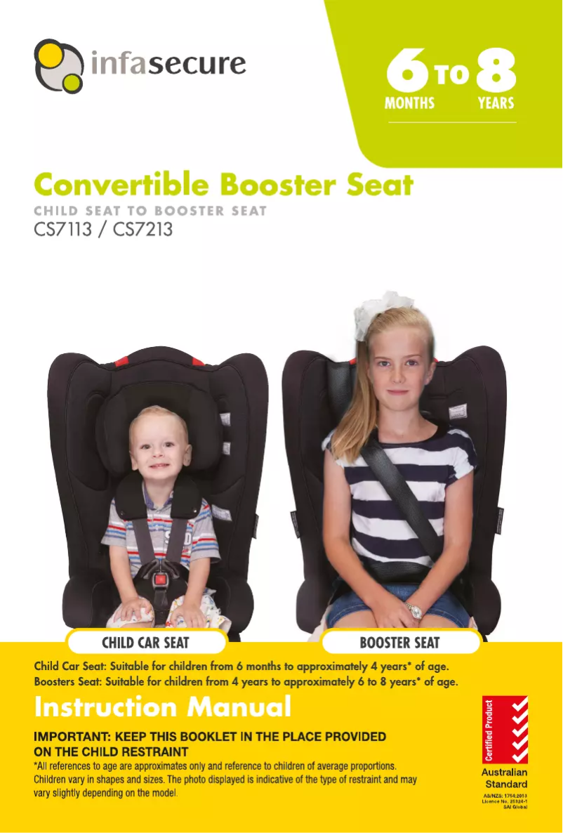 Página 1 del manual Manual de usuario InfaSecure Comfi Go