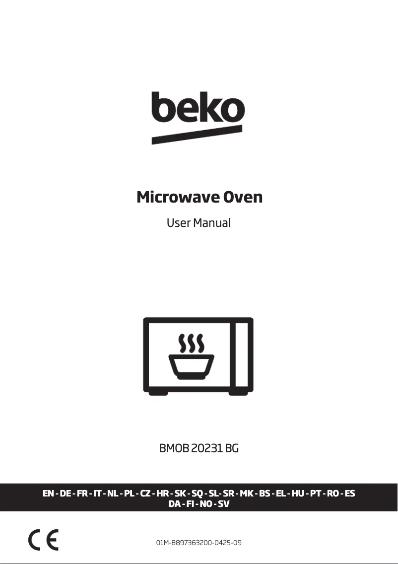 Page n°1 - Manuel utilisateur Beko BMOB 20231 BG