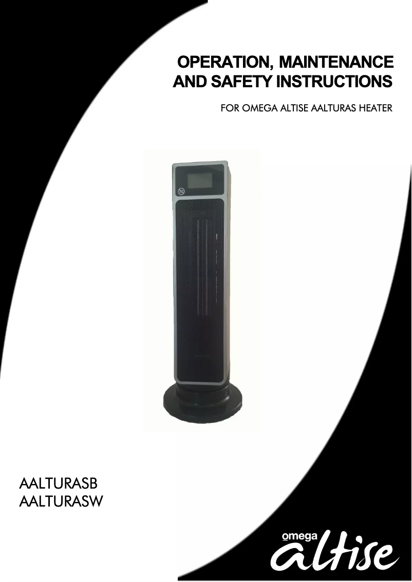 Image de la première page du manuel de l'appareil AALTURASB