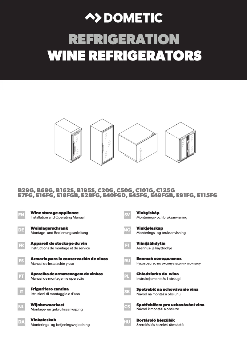 Imagen de la primera página del manual del dispositivo C50G